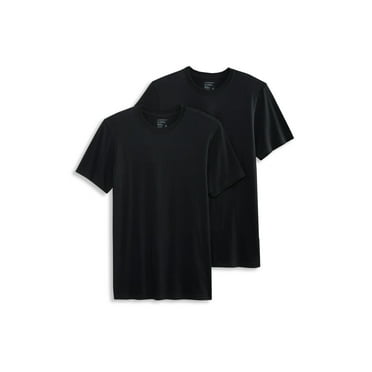 Jockey Men's Made in America 100% Cotton Crew Neck Undershirt - 2 Pack