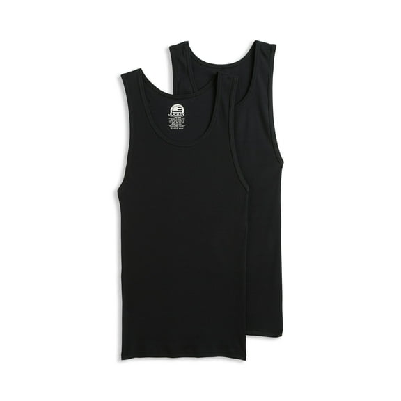Jockey Men's Made in 100% Cotton Tank - 2 Pack
