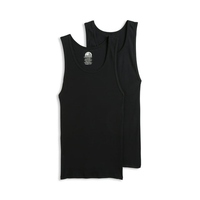 Jockey Men's Made in America 100% Cotton Tank - 2 Pack