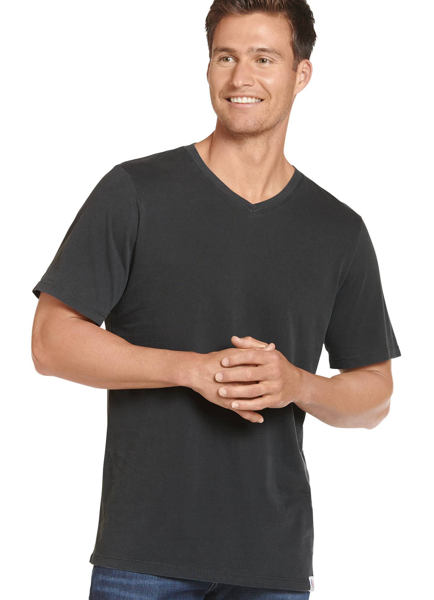 Jockey Men's Made in America 100 Supima Cotton VNeck TShirt