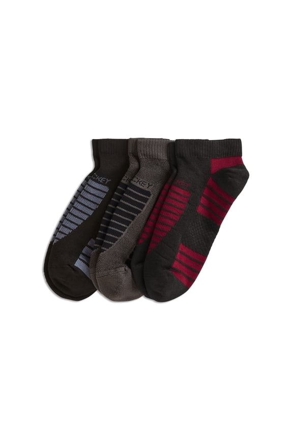 Men's Made in America* Sport Low Cut Socks - 3 Pack