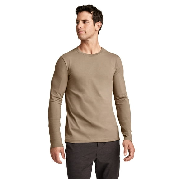 Jockey Men's Made2Fit Long Sleeve Crew Neck T-Shirt