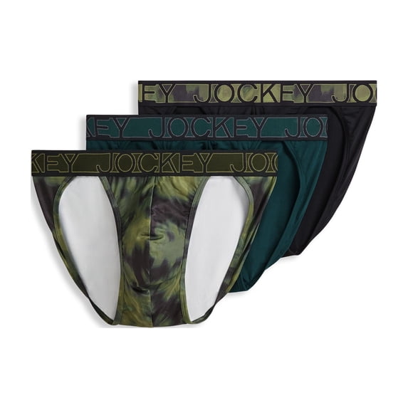 Jockey Men's Microfiber Stretch String Bikini - 3 Pack