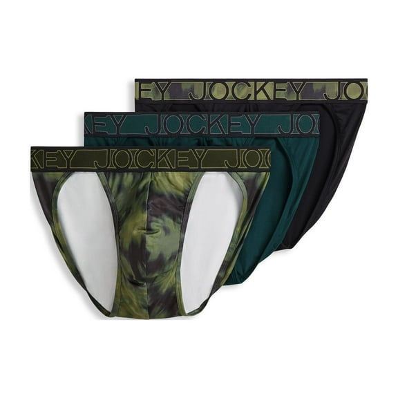 Jockey Men's Microfiber Stretch String Bikini - 3 Pack