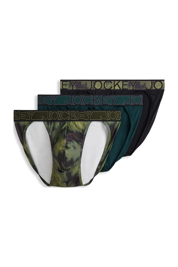 Men's Microfiber Stretch String Bikini - 3 Pack