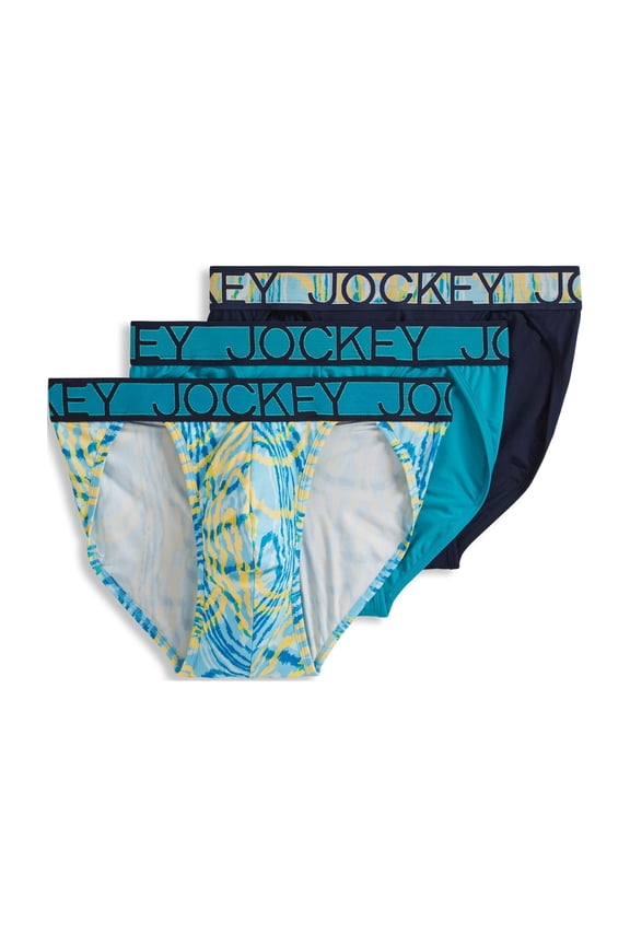 Men's Microfiber Stretch String Bikini - 3 Pack