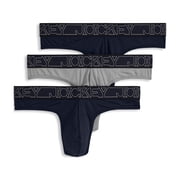 Jockey Men's Microfiber Stretch Thong - 3 Pack
