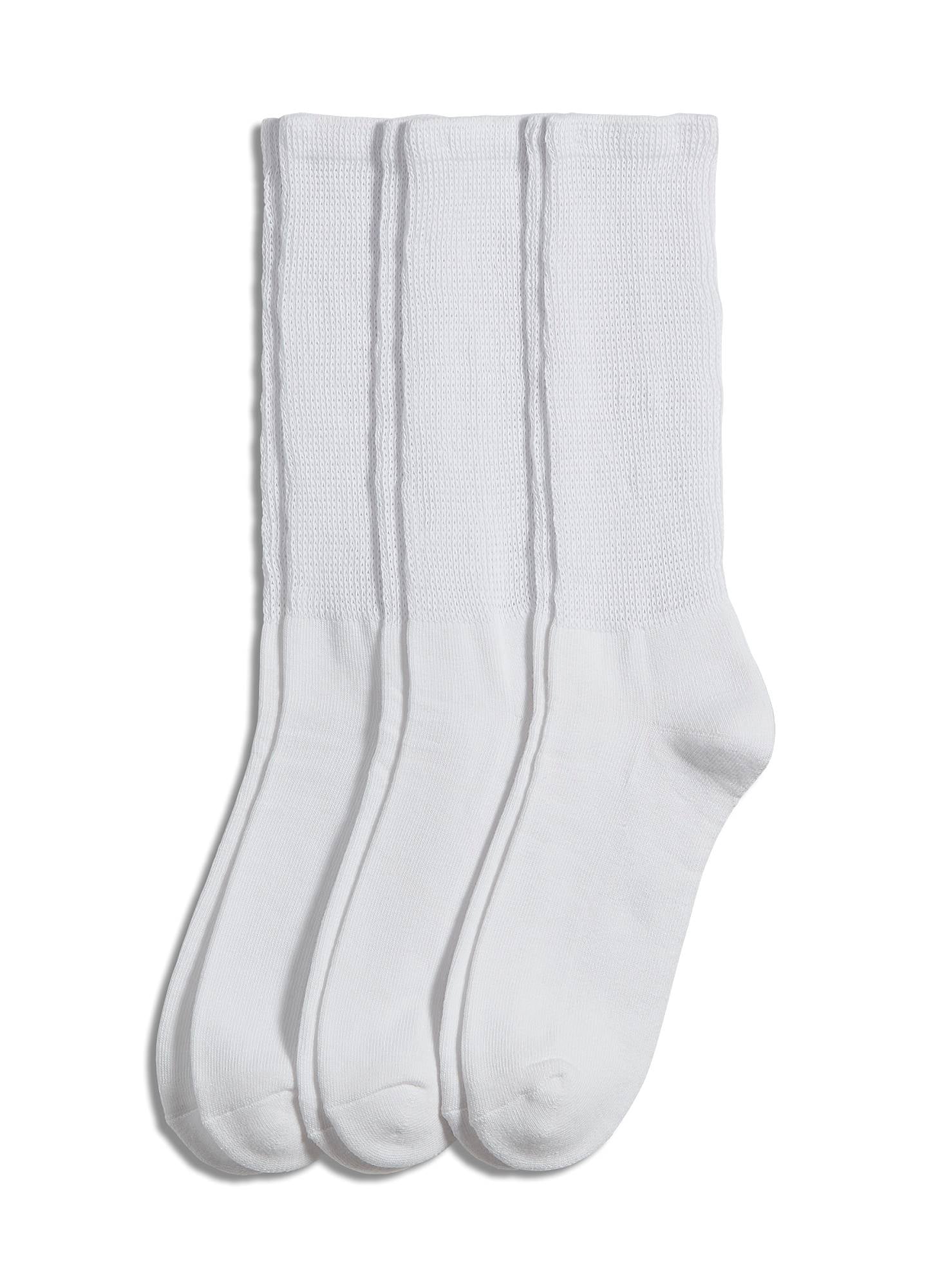 Jockey Men's NonBinding Crew Socks 3 Pack