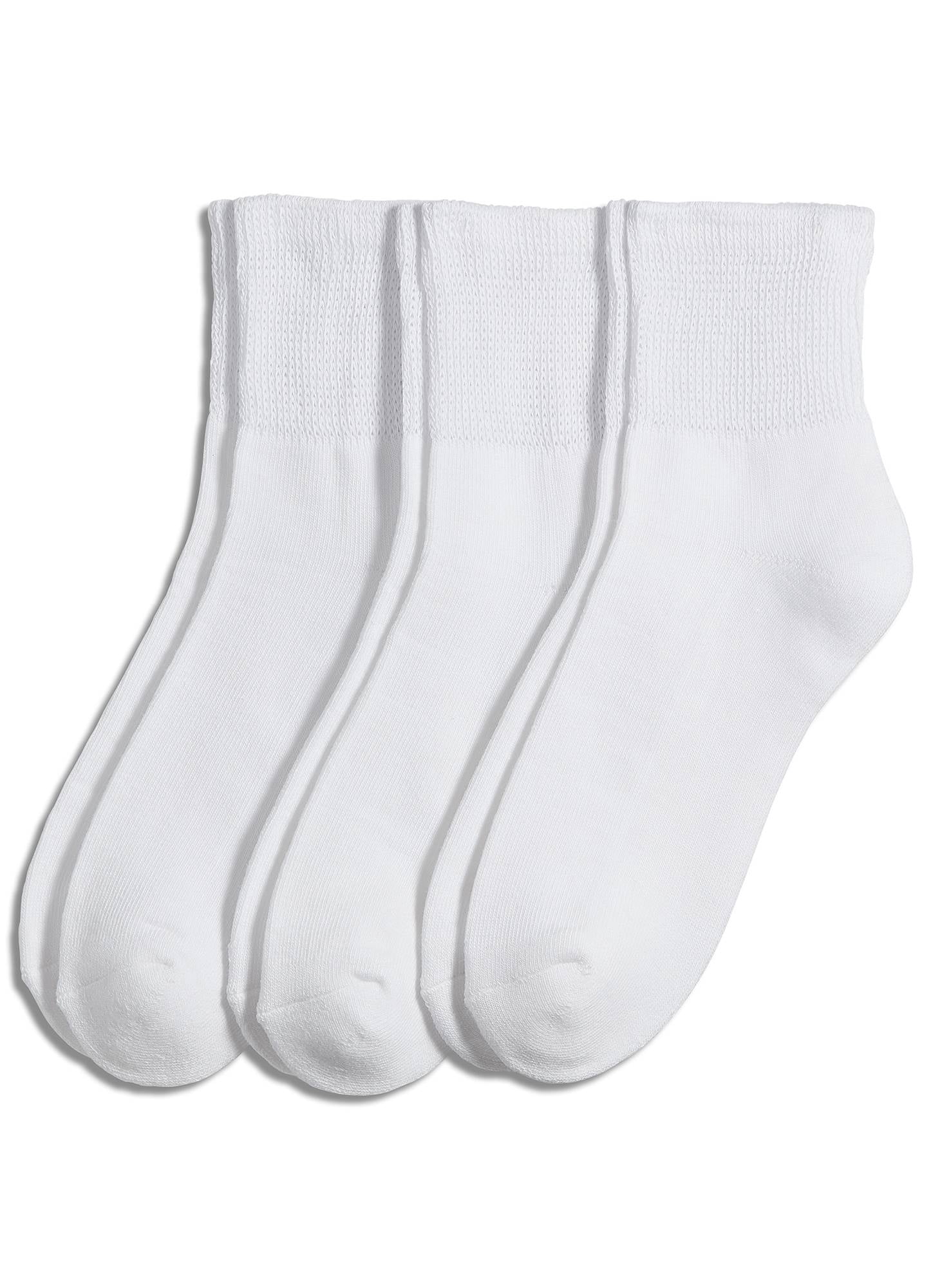 Jockey Men's Non-Binding Quarter Socks - 3 Pack - Walmart.com