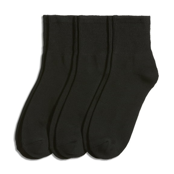 Jockey Men's Non-Binding Quarter Socks - 3 Pack