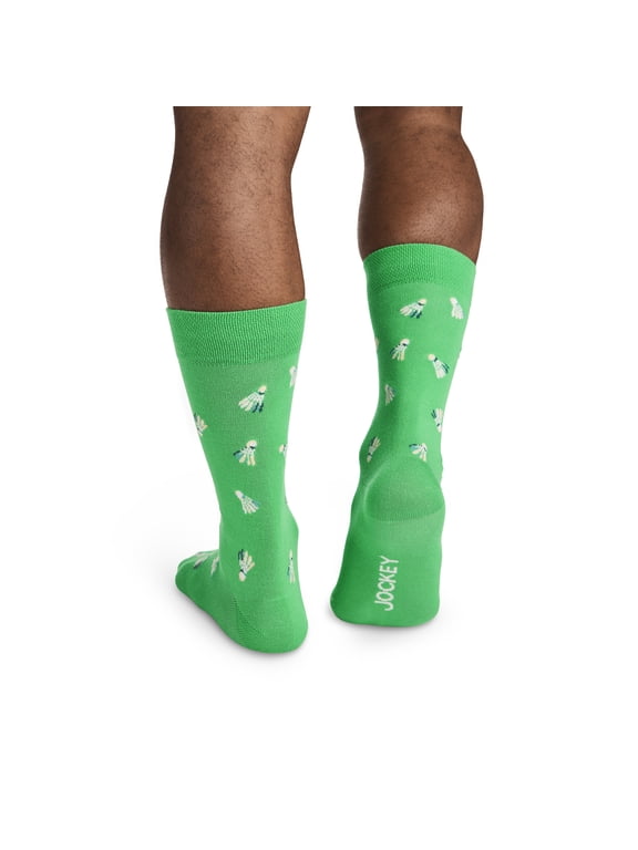 Men's Novelty Dress Crew Sock