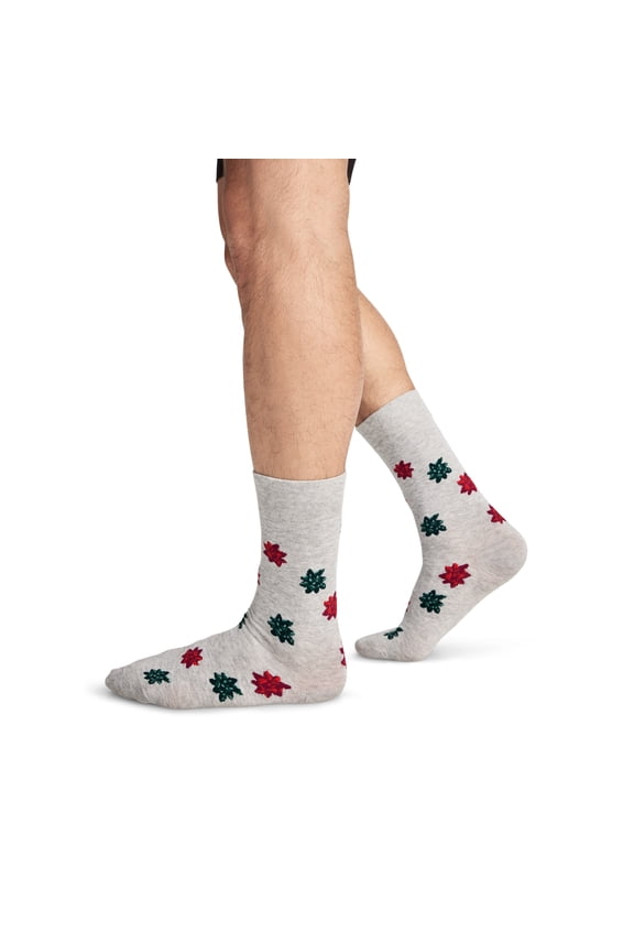 Men's Novelty Dress Crew Sock