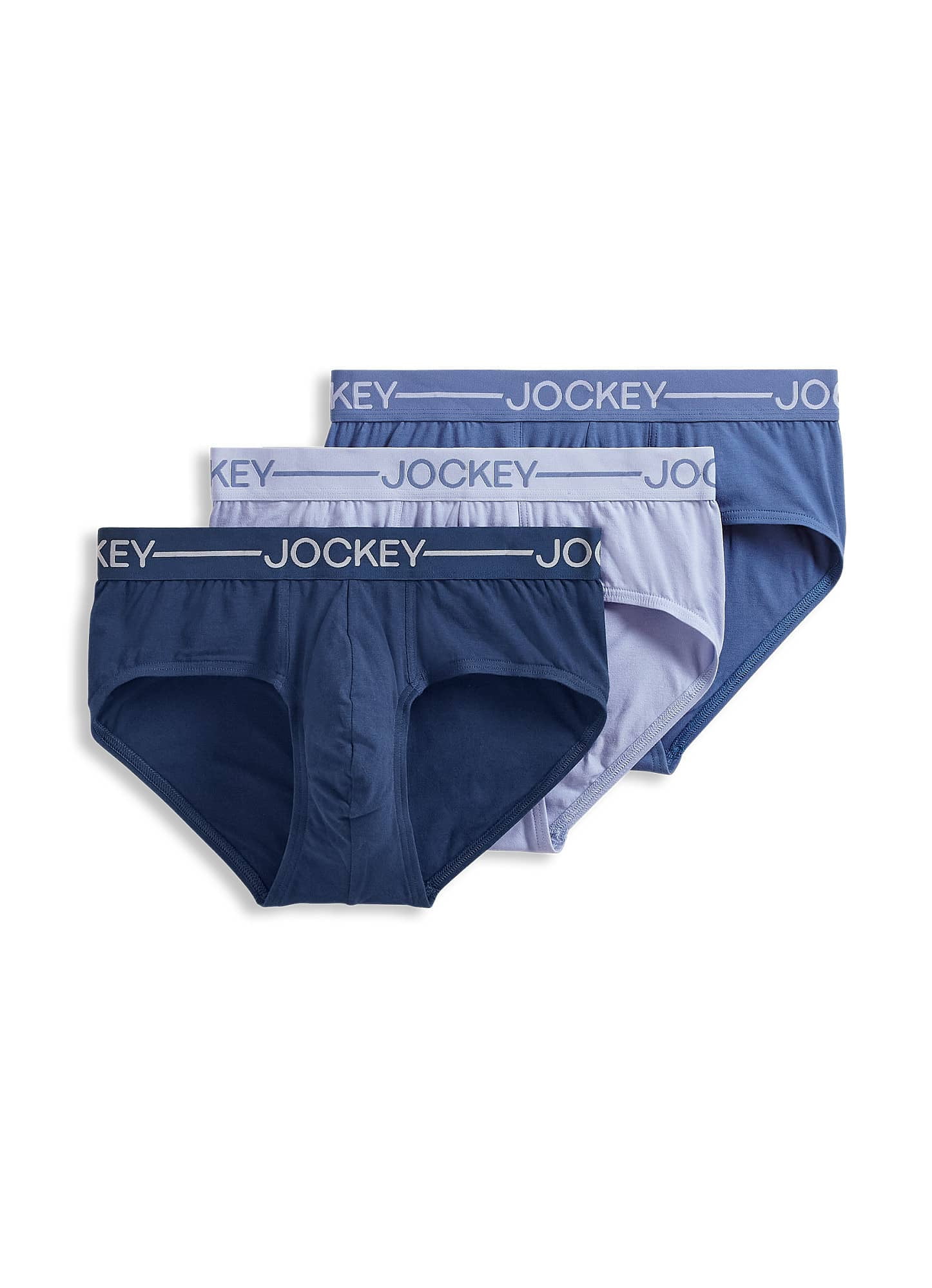 Jockey Men's Organic Cotton Stretch Brief - 3 Pack