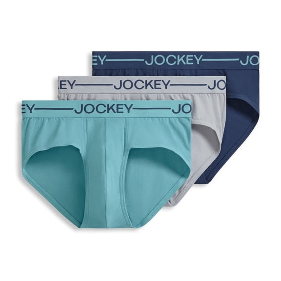 Jockey Men's Organic Cotton Stretch Brief - 3 Pack