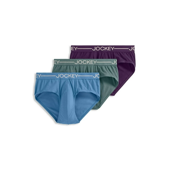 Jockey Men's Organic Cotton Stretch Brief - 3 Pack