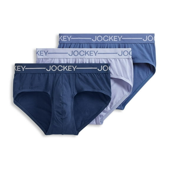 Jockey Men's Organic Cotton Stretch Brief - 3 Pack