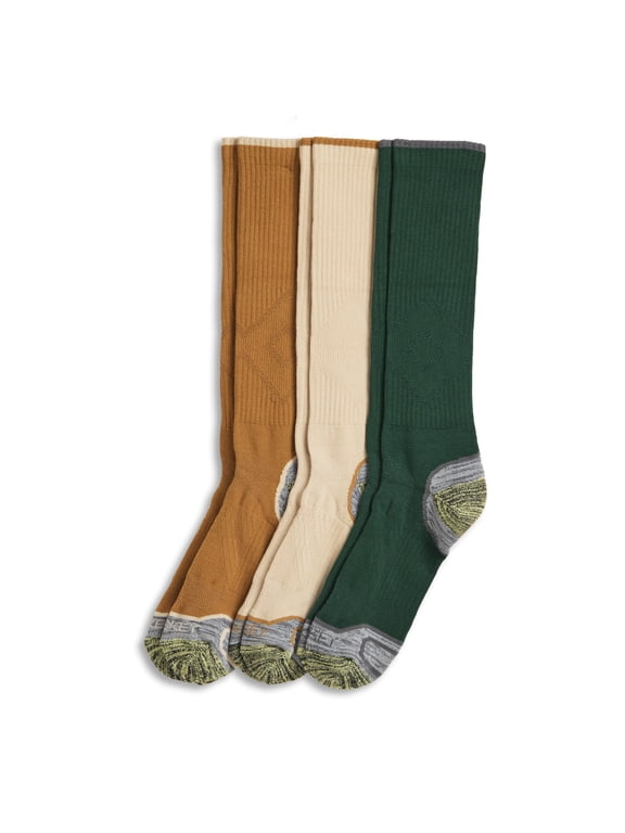 Men's Performance Over The Calf Boot Socks - 3 Pack