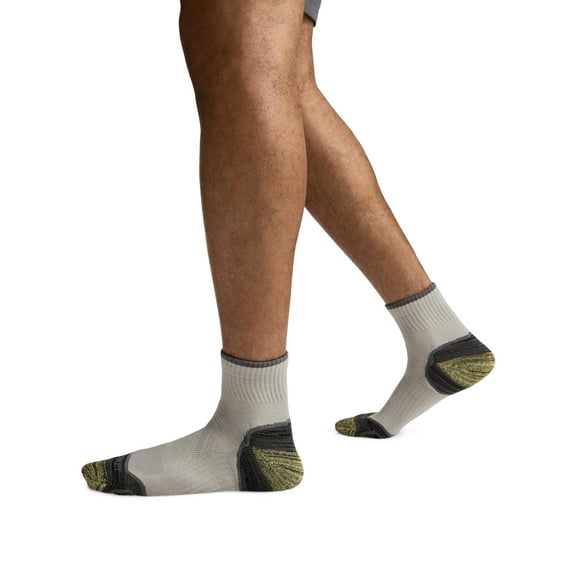 Jockey Men's Performance Quarter Boot Socks - 3 Pack