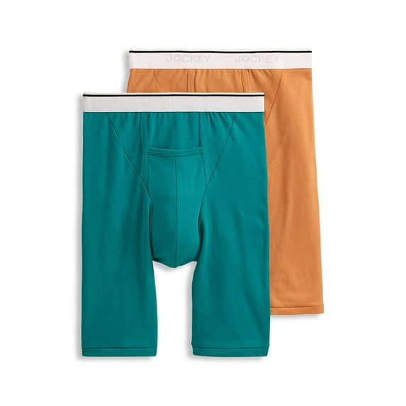 Jockey Men's Pouch 10" Midway Brief - 2 Pack