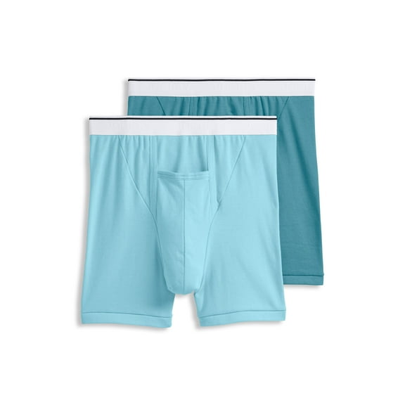 Jockey Men's Pouch 5" Boxer Brief - 2 Pack