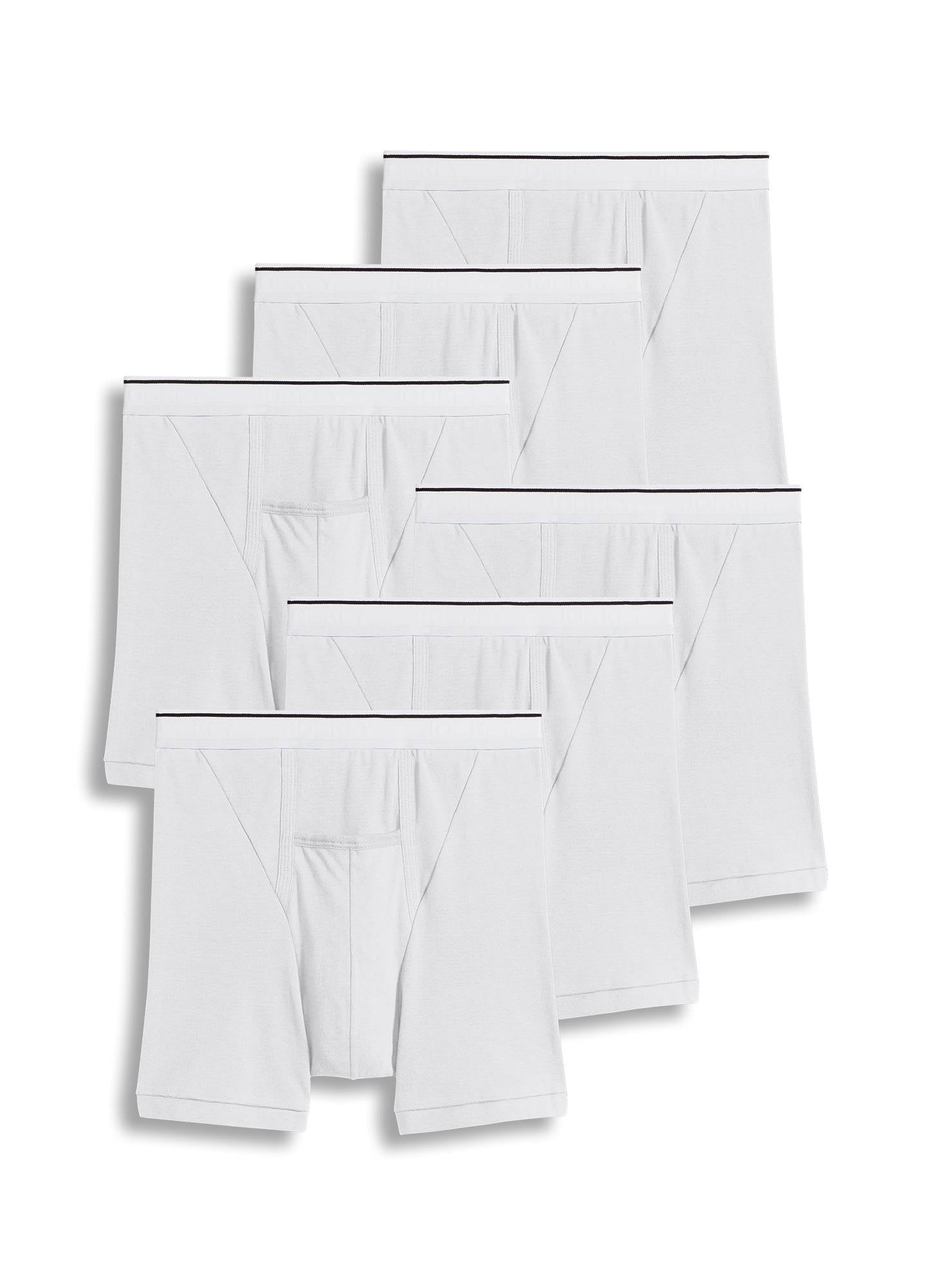 Jockey Men's Pouch 5" Boxer Brief 6 Pack