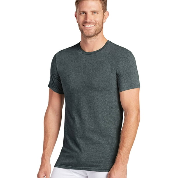 Jockey Men's Slim Fit Cotton Stretch Crew Neck T-Shirt - 2 Pack ...
