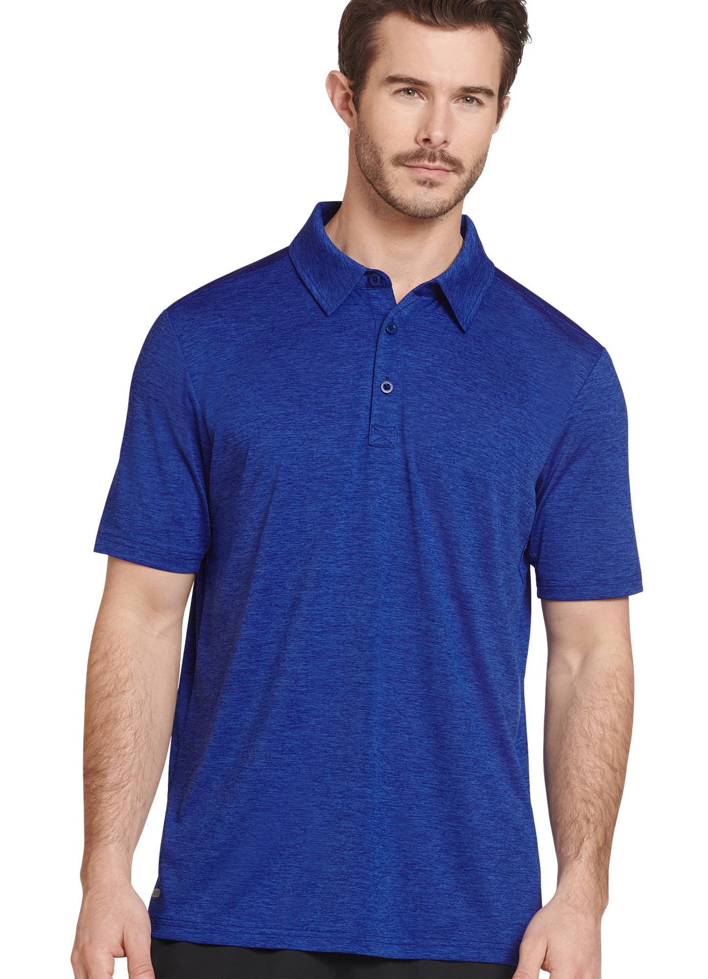 Jockey Men's Space Dye Performance Polo