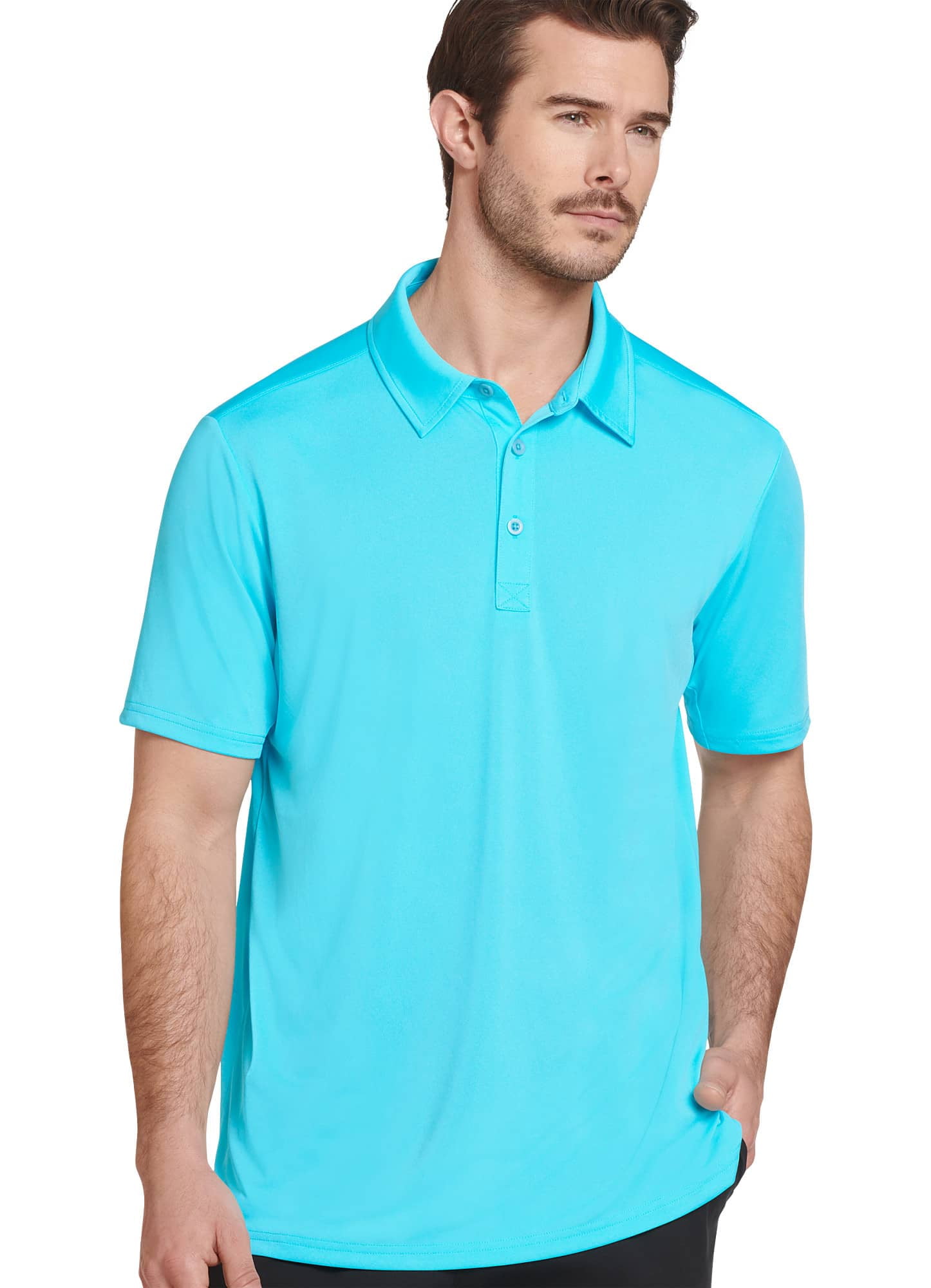 Jockey Men's Space Dye Performance Polo