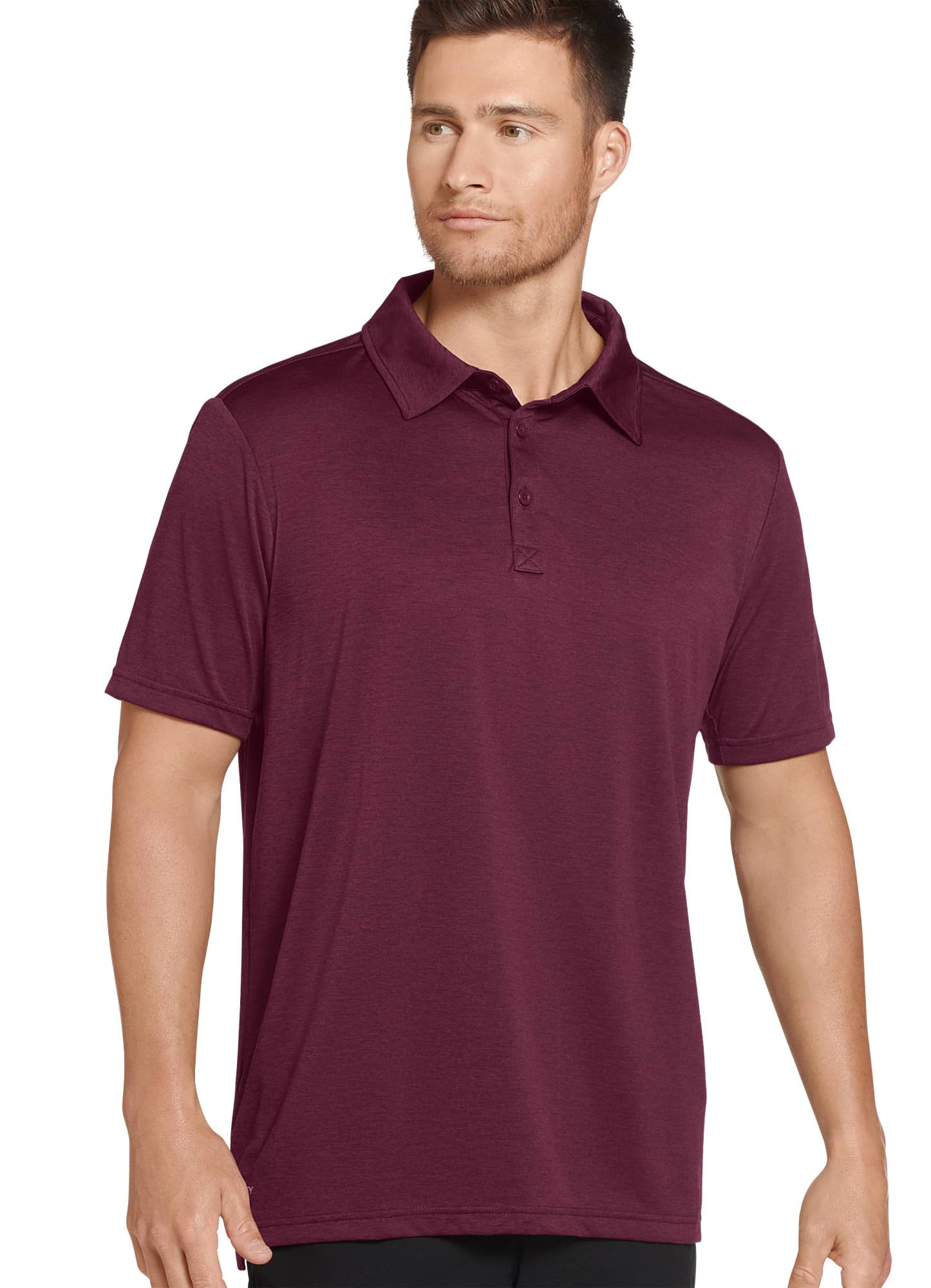 Jockey Men's Space Dye Performance Polo