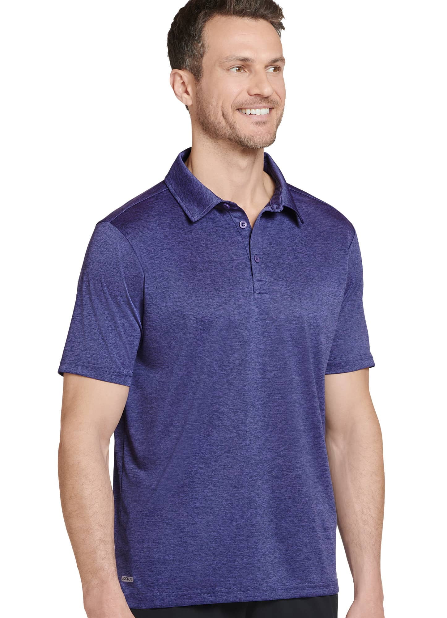 Jockey Men's Space Dye Performance Polo