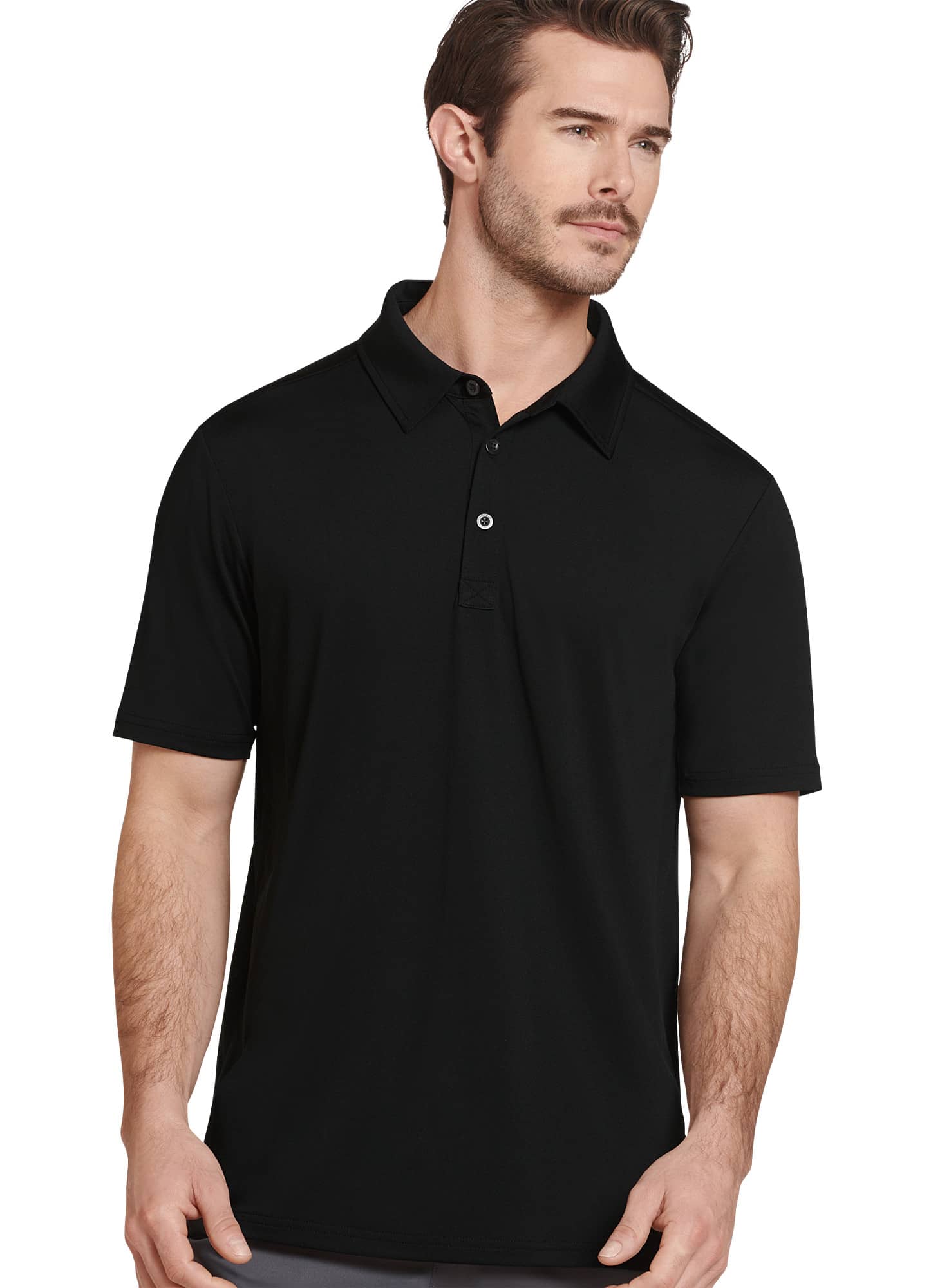 Jockey Men's Space Dye Performance Polo