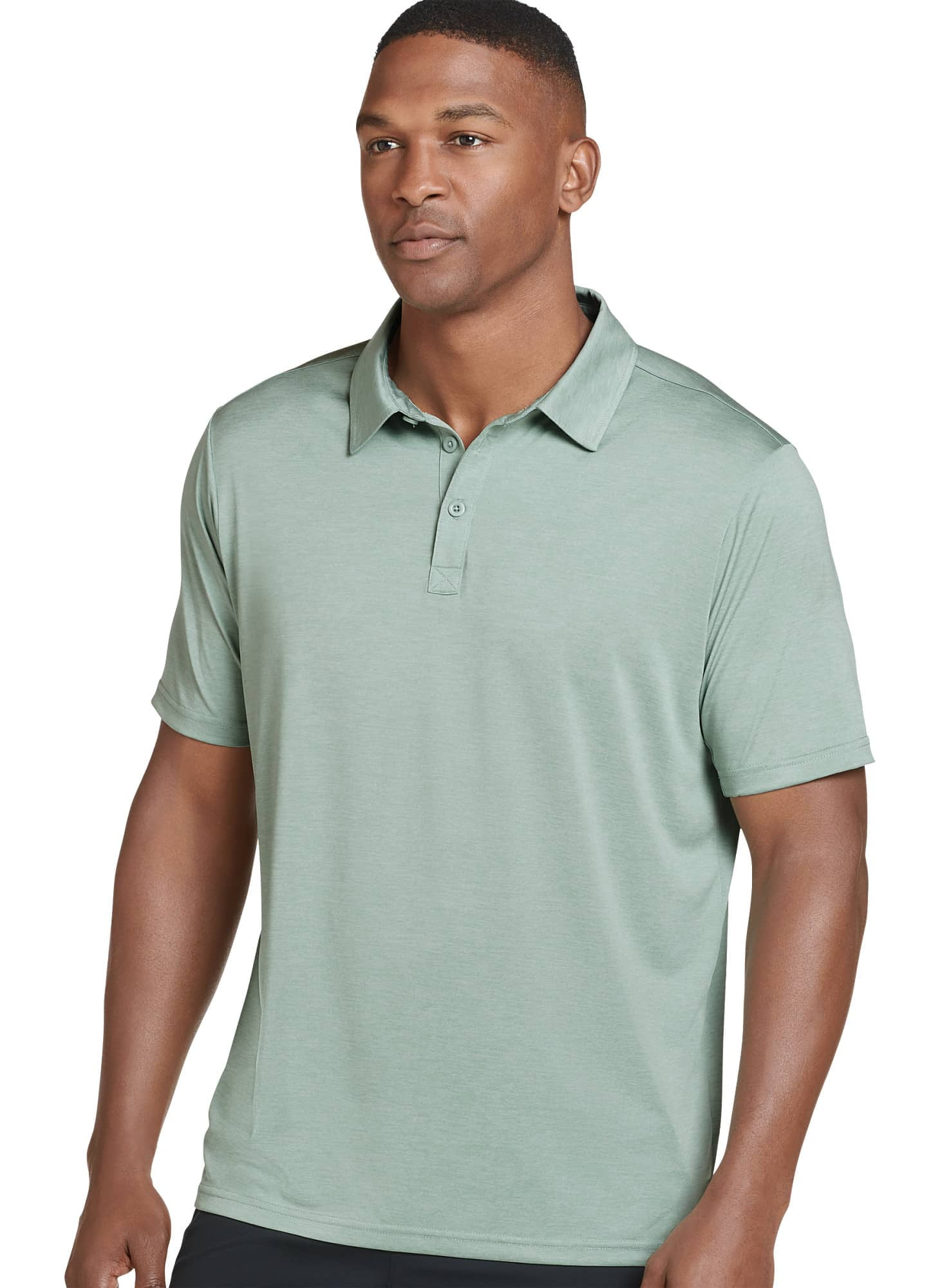 Jockey Men's Space Dye Performance Polo