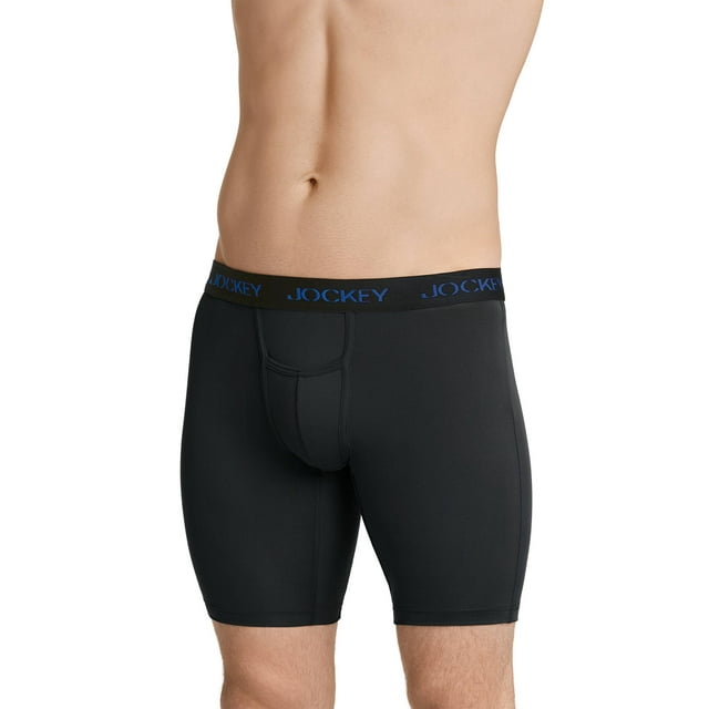 Jockey Men's Sport Microfiber 10" Midway Brief