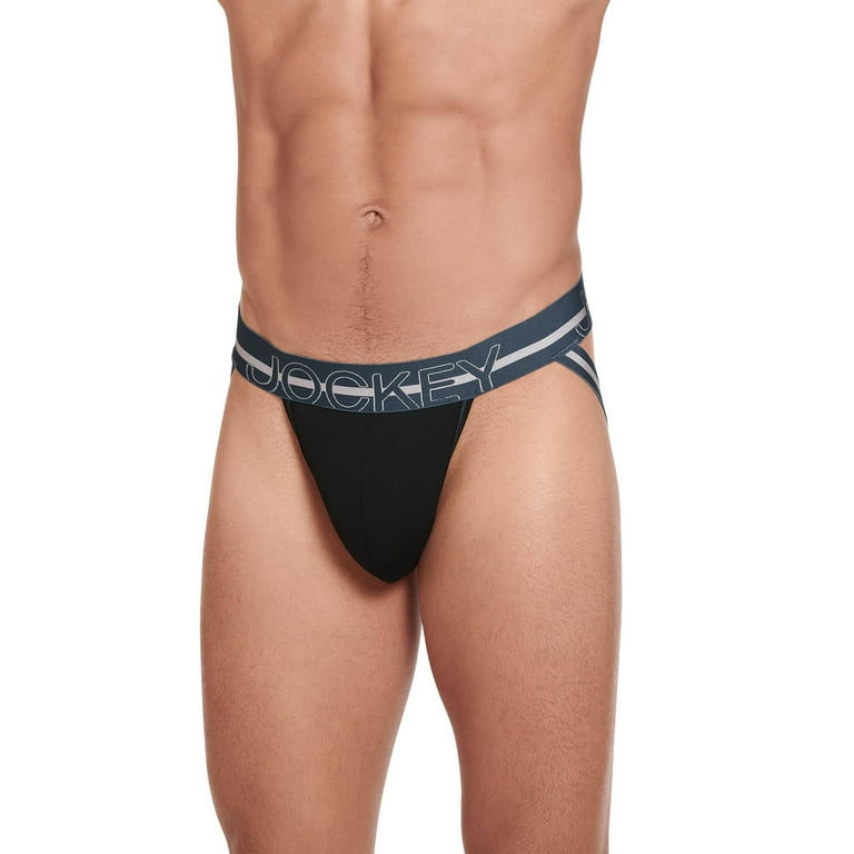 Jockey Men s Sport Silver Microfiber Jock Strap Walmart