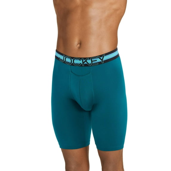 Jockey Men's Sport Stability Pouch Microfiber 11" Quad Short