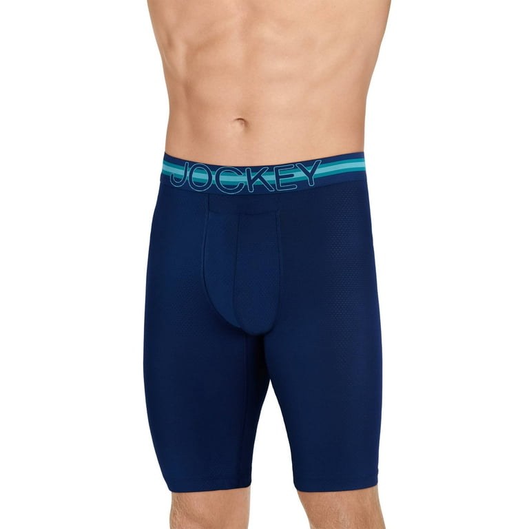 Jockey Sport Men s Stability Pouch Microfiber 11 Quad Short Walmart
