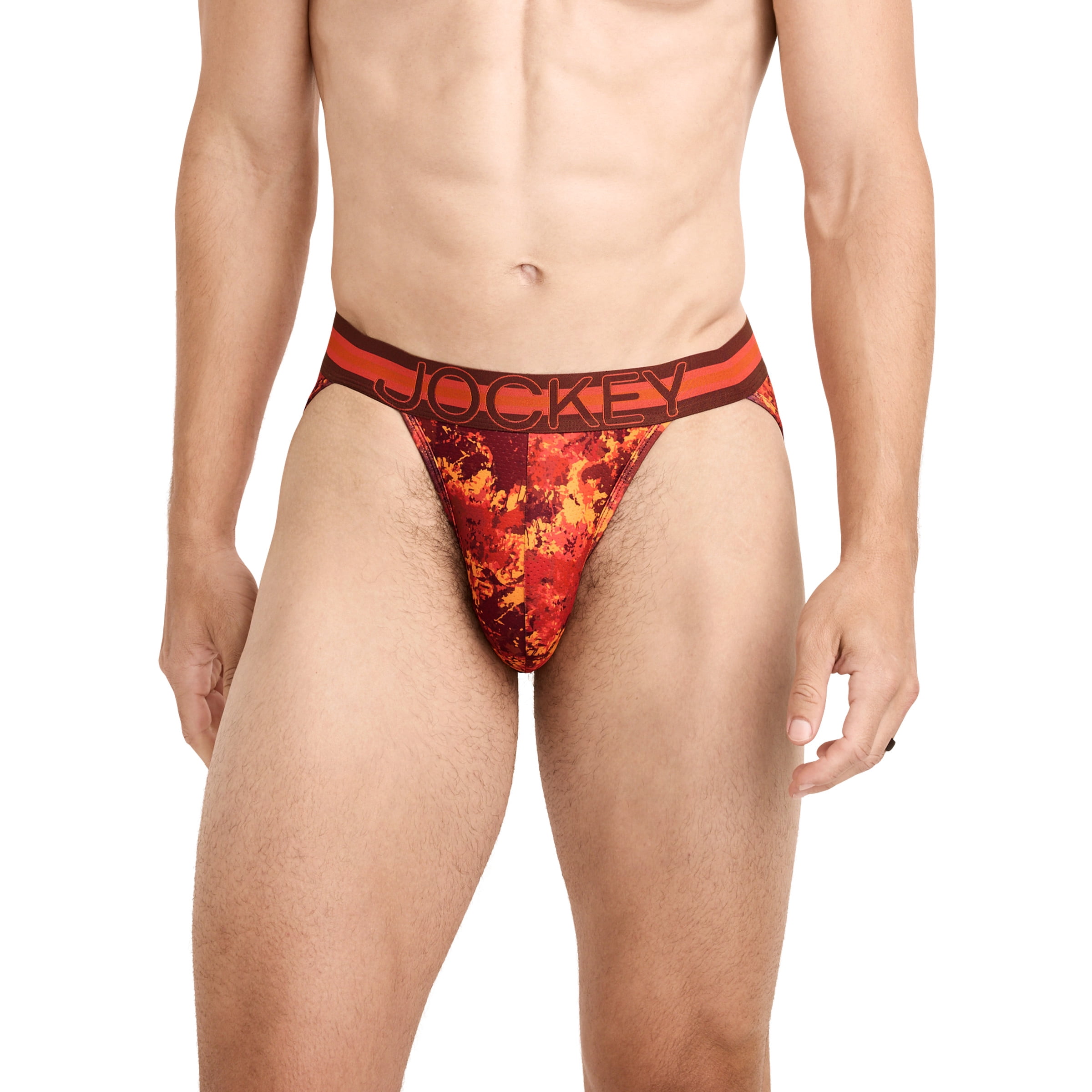 Jockey Men's Sport Stability Pouch Microfiber String Bikini