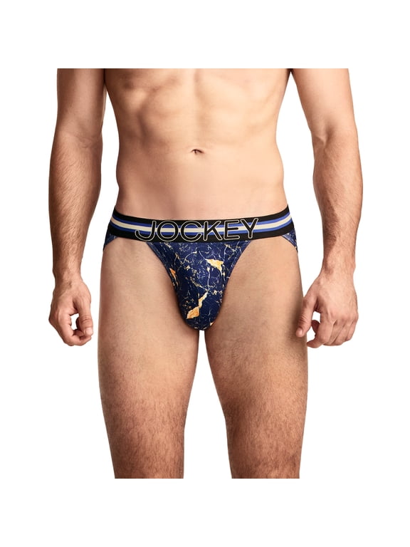 Men's Jockey Sport Stability Pouch Microfiber String Bikini