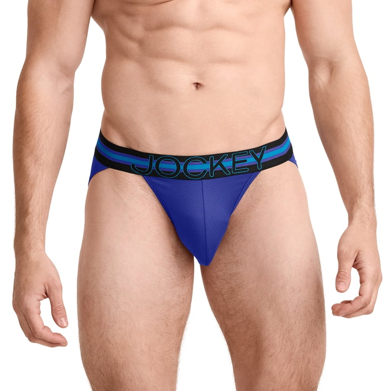 ハ*チ様 JOCKEY SLIM GUY ストリングビキニ 5パック Jockey Sport Men's Sport Stability Pouch Microfiber String Bikini