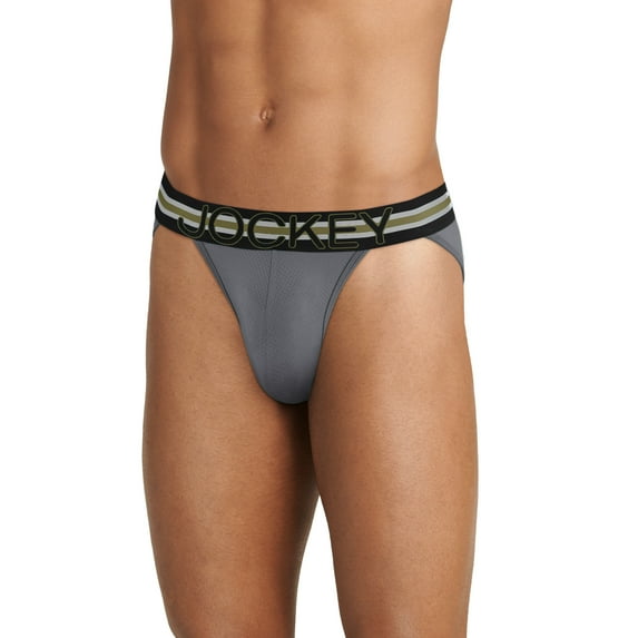 Jockey Men's Sport Stability Pouch Microfiber String Bikini