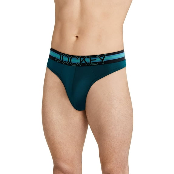 Jockey Men's Sport Stability Pouch Microfiber Thong