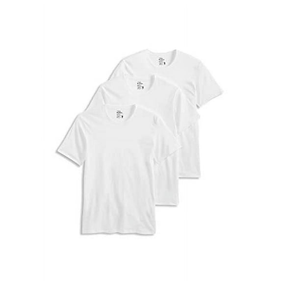 Jockey Men's Cotton Stretch Crew Neck T-Shirt, 3-Pack