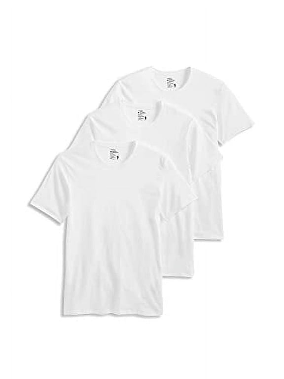 Men's Cotton Stretch Crew Neck T-Shirt, 3-Pack