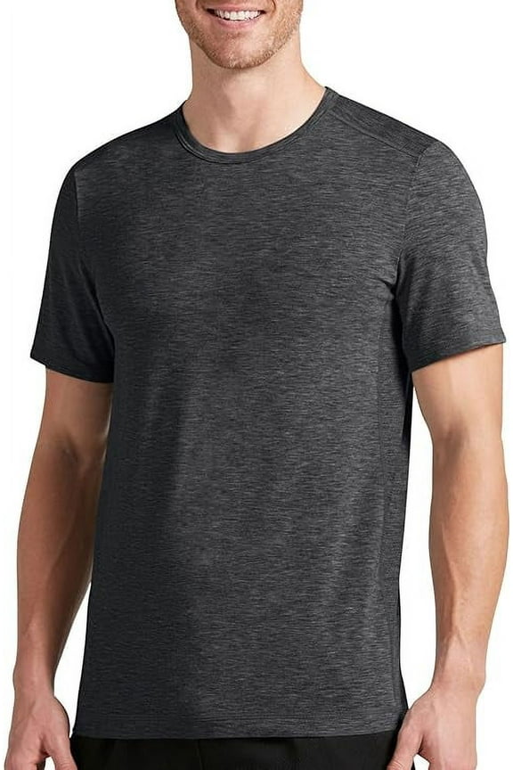 Men's T-Shirts Outdoor Performance Crew Neck (X-Large, Dark Heather Grey)