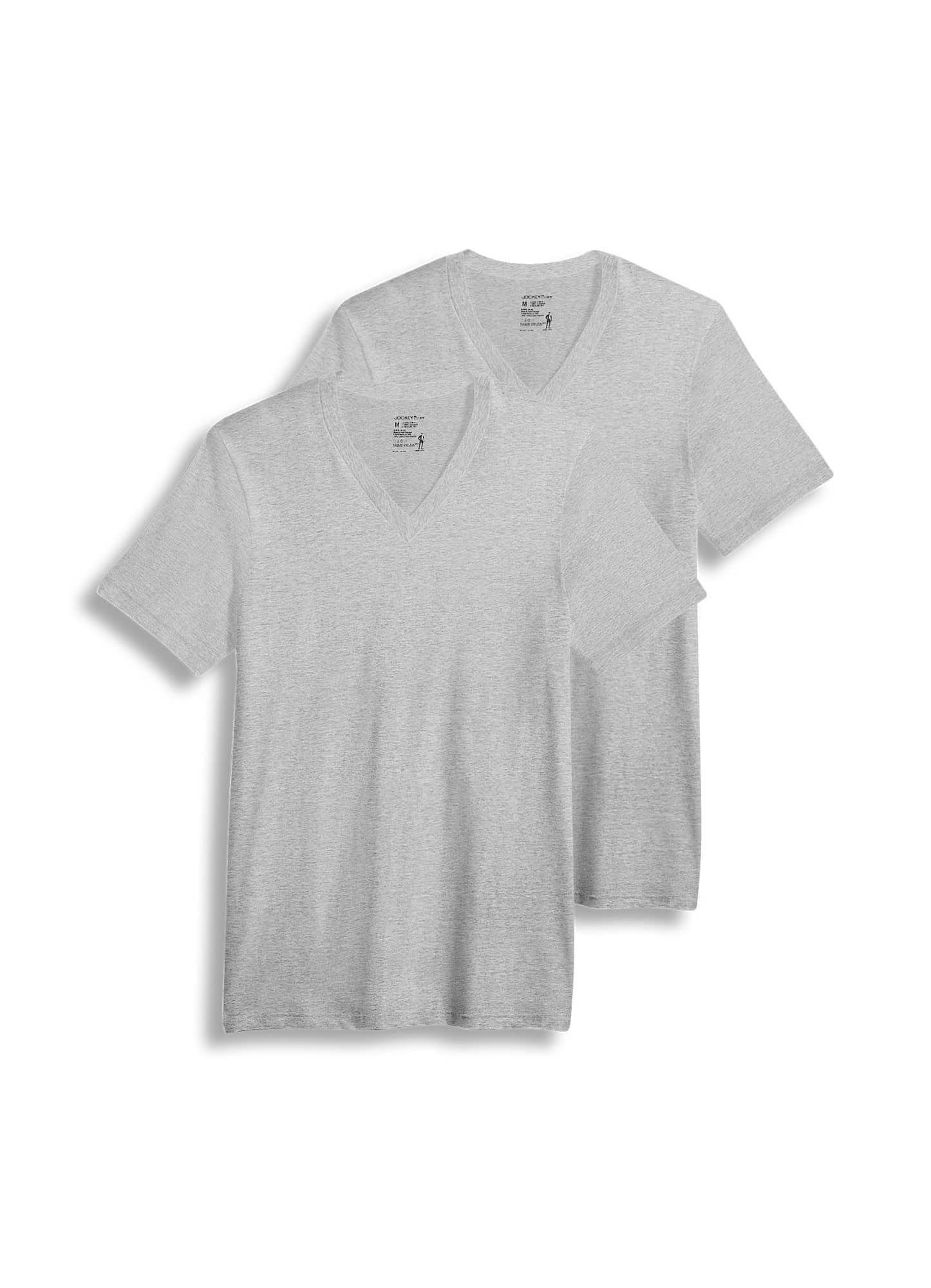 Jockey Men's Tall Man Classic V-Neck - 2 Pack - Walmart.com