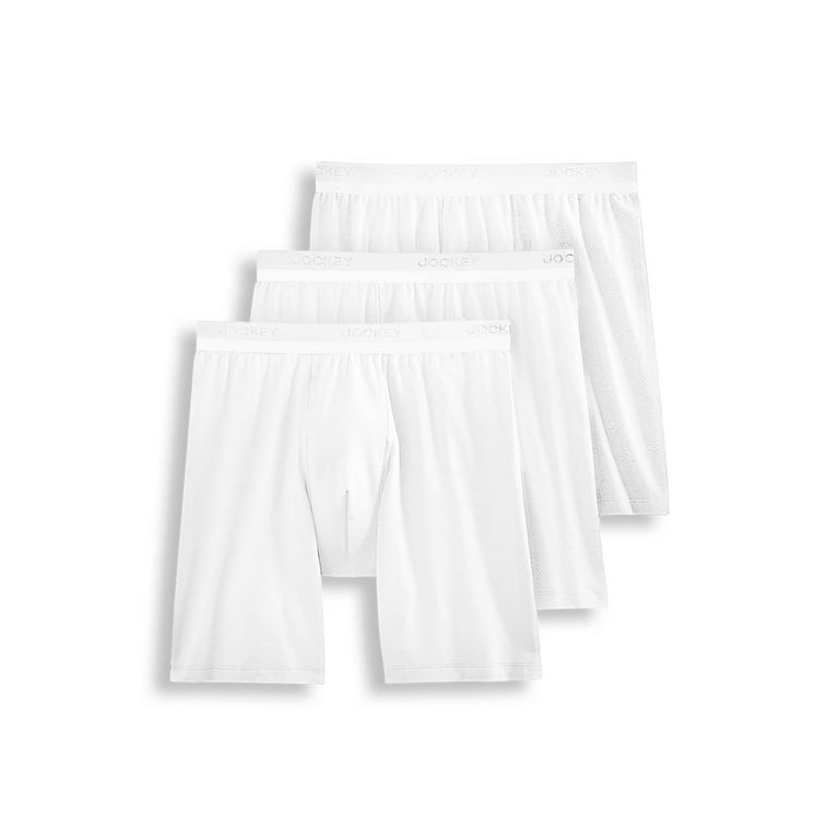 5-Pack White Boxer Briefs