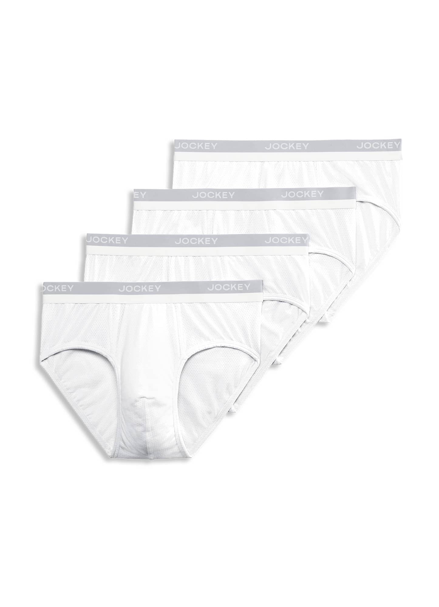 Jockey Men's Ultimate Breathe Brief 4 Pack