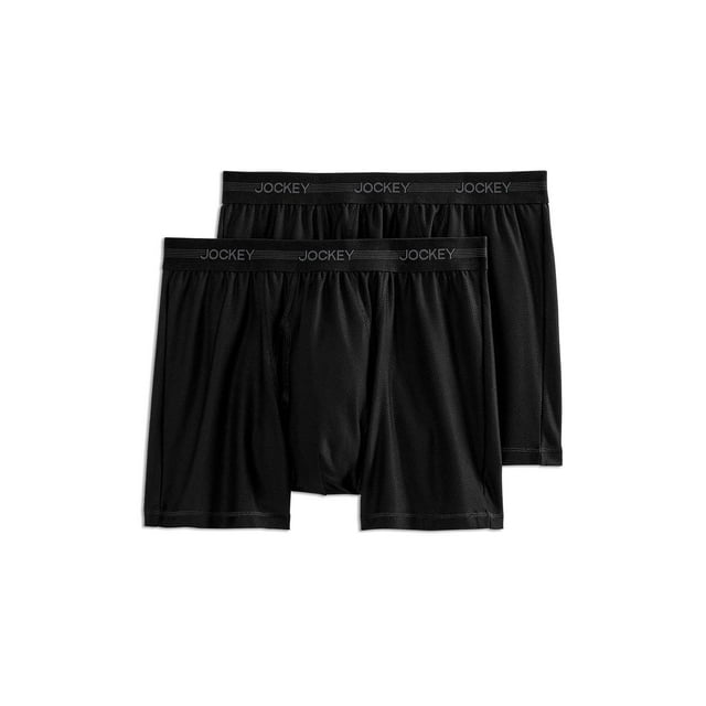 Jockey Men's Ultimate Freedom Boxer Brief 2 Pack