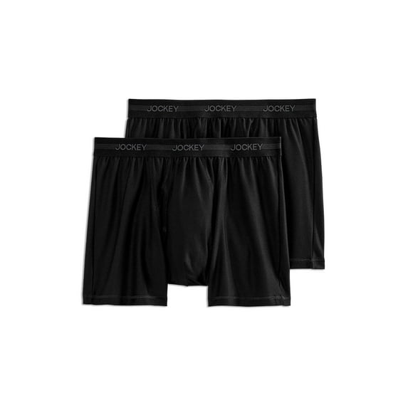 Jockey Men's Ultimate Freedom Boxer Brief - 2 Pack