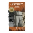 thumbnail image 1 of Jockey Men's Underwear Sport Outdoor Boxer Brief - 2 Pack, dark grey heather/light grey heather, XL, 1 of 5